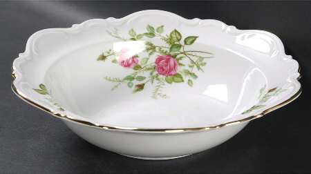 Old Dresden Rose 9" Round Vegetable Bowl