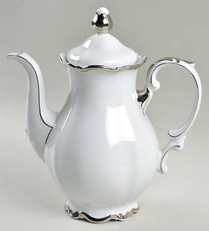 Platinum Princess Coffee Pot & Lid