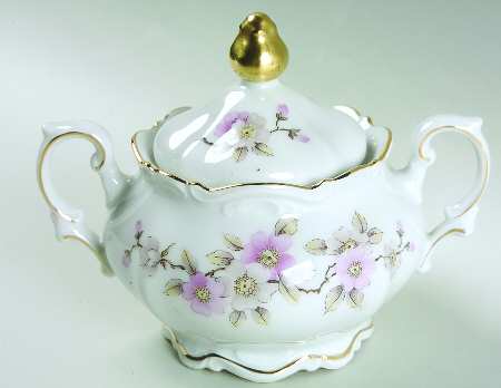 Springtime Sugar Bowl & Lid