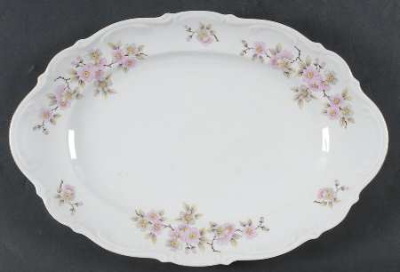 Springtime 14" Oval Serving Platter