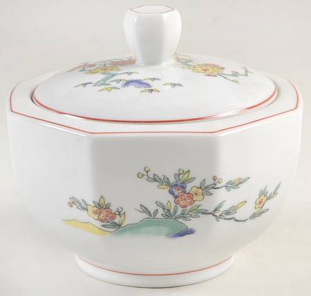 Hana Sugar Bowl & Lid