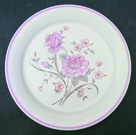 Wild Roses Dinner Plate