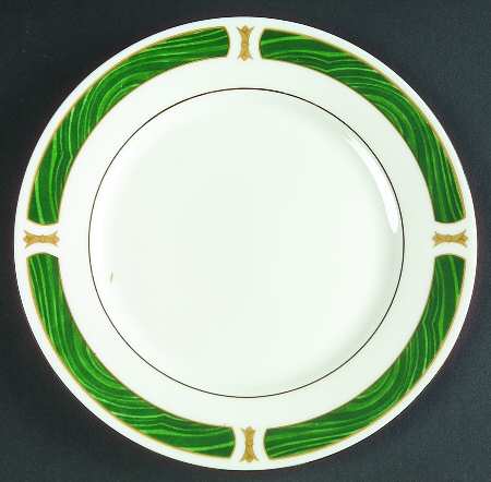 Malachite Salad Plate