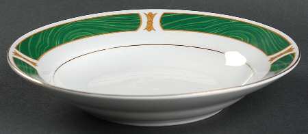 Malachite Coupe Soup Bowl