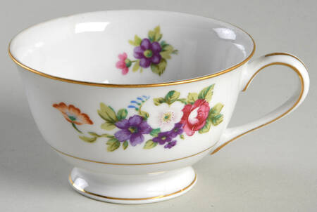 Dresden Rose Footed Cup