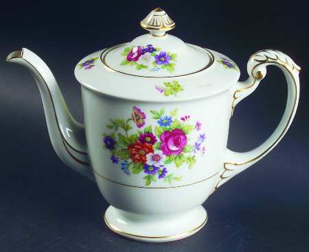 Dresden Rose Coffee Pot & Lid