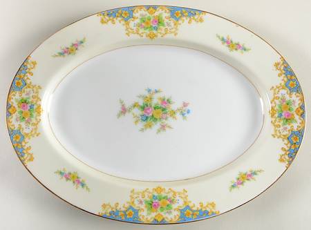 MMJ2 12" Oval Serving Platter