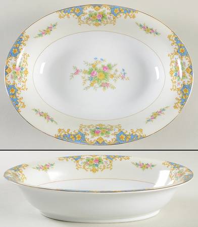 MMJ2 10" Oval Vegetable Bowl