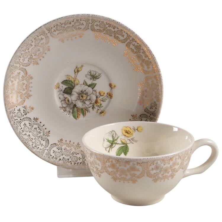 MTC156 Flat Cup & Saucer Set