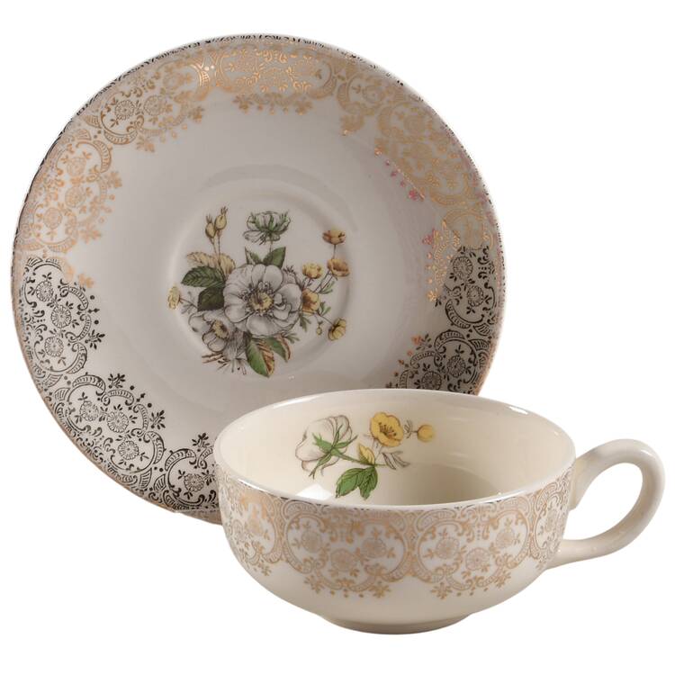 MTC156 Flat Cup & Saucer Set
