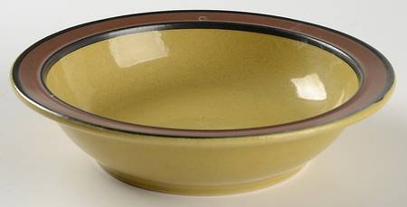 Desert Sand Rim Soup Bowl