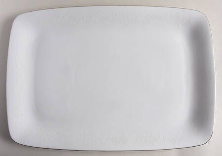 Enchantment 17" Rectangular Serving Platter by Modern China & Table Institute