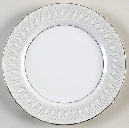 French Melody Bread & Butter Plate