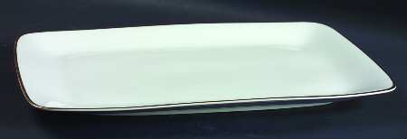 Golden Wedding Day (Smooth) 17" Rectangular Serving Platter