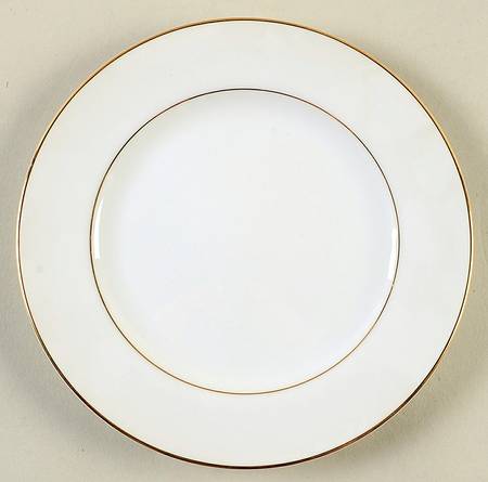 Golden Wedding Day (Smooth) Bread & Butter Plate