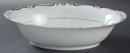 Heirloom 10" Oval Vegetable Bowl