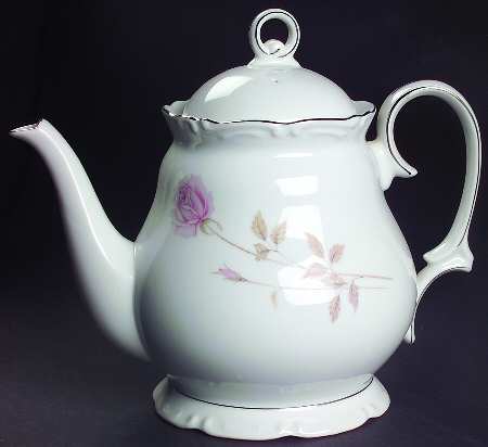 La Rose Teapot & Lid