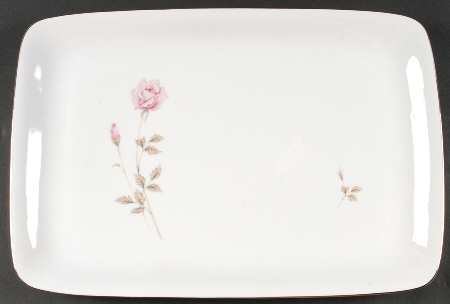 La Rose 17" Rectangular Serving Platter