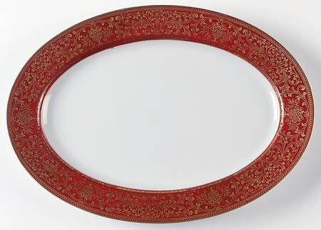 Prince George 14" Oval Serving Platter