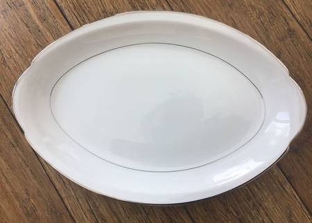 Wedding Day 14" Oval Serving Platter