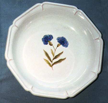 Fleurs Sauvage Rim Soup Bowl