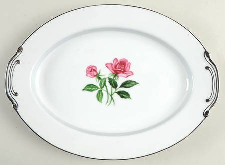 Claudia 12" Oval Serving Platter