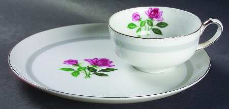 Claudia Snack Plate & Cup Set