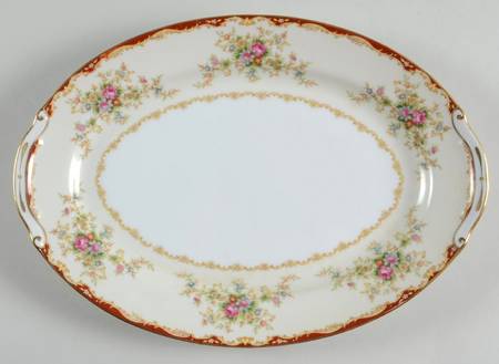 Convina 12" Oval Serving Platter by Monarch (Japan)