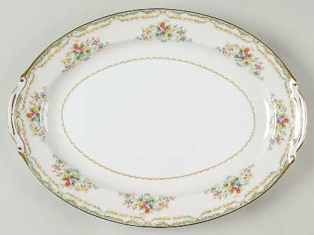 Madeline 15" Oval Serving Platter