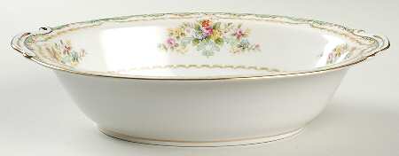 Madeline 10" Oval Vegetable Bowl