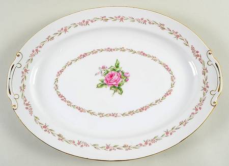 MON2 (JAPAN) 15" Oval Serving Platter