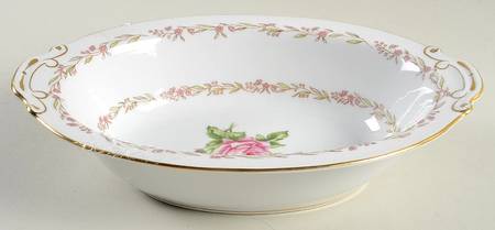 MON2 (JAPAN) 10" Oval Vegetable Bowl