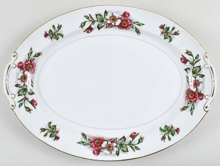 Montana Rose 16" Oval Serving Platter