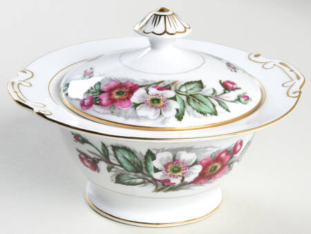 Montana Rose Sugar Bowl & Lid