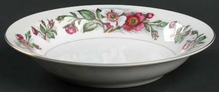 Montana Rose Rim Soup Bowl