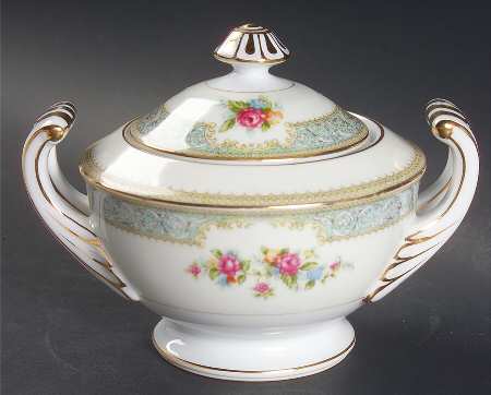Rosaline Sugar Bowl & Lid
