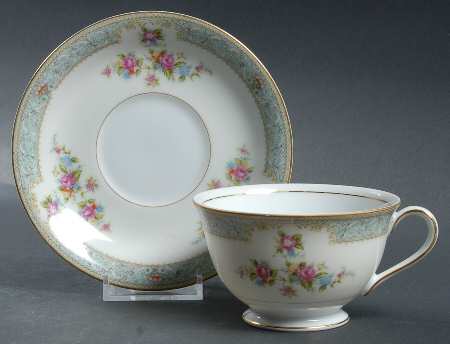 Rosaline Footed Cup & Saucer Set