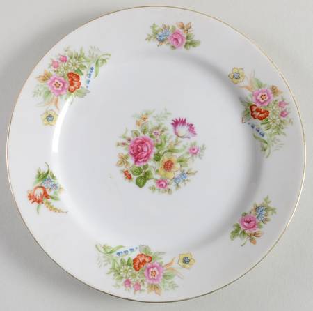 Sunnyvale (No Green Border) Salad Plate