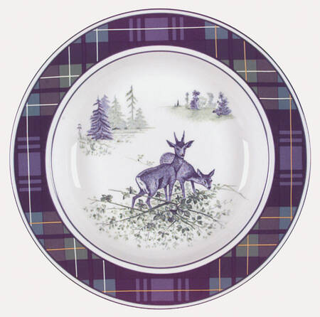 Argyll Large Rim Soup Bowl