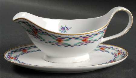 Bargello Gravy Boat & Underplate