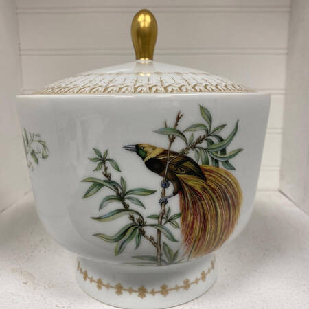 Bird of Paradise Candy Jar & Lid