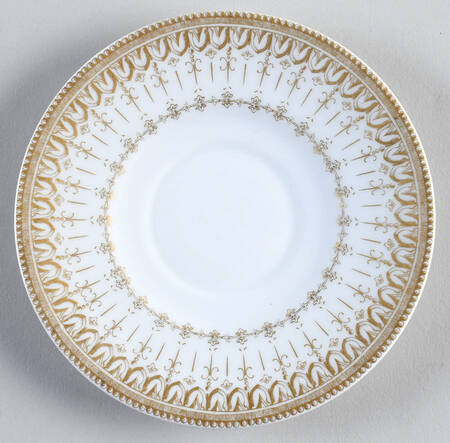 Bird of Paradise Saucer for Flat Cup