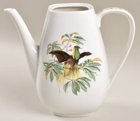 Bird of Paradise Coffee Pot No Lid