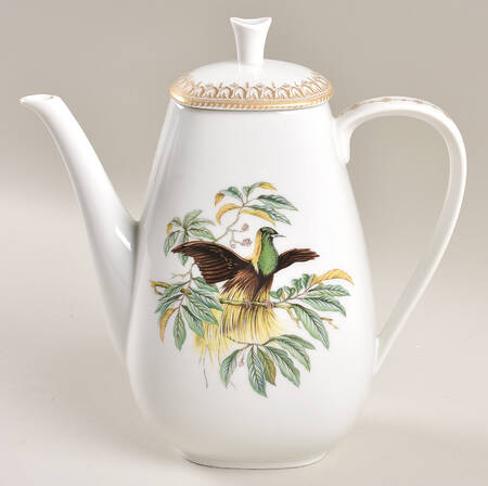 Bird of Paradise Coffee Pot & Lid