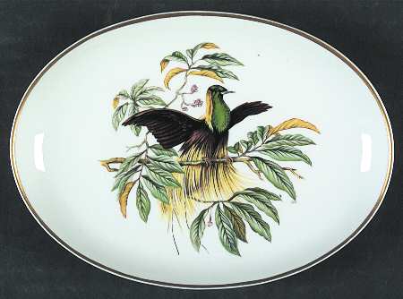 Bird of Paradise Bone Dish