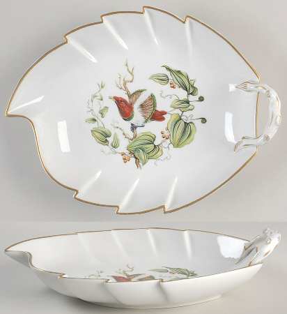 Bird of Paradise 11" Leaf Dish