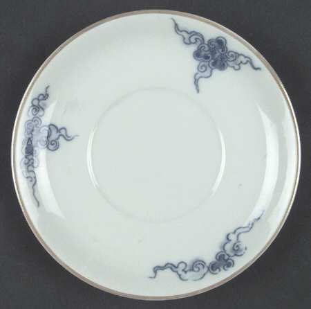 Blue Dragon (Brown Trim) Saucer