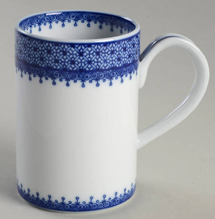 Blue Lace Mug