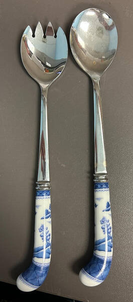 Canton Salad Serving Spoon with Stainless Bowl