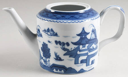 Canton Teapot No Lid